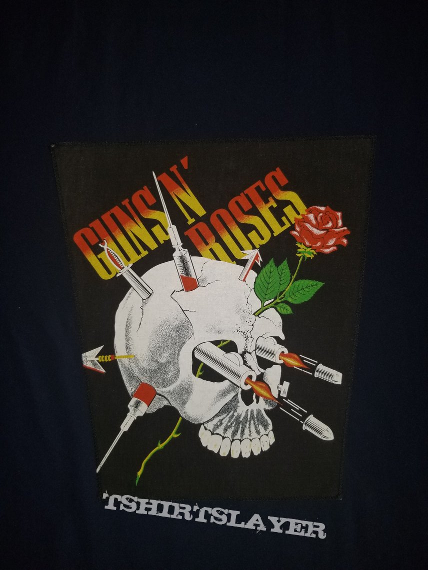 Guns N&#039; Roses Guns n Rose&#039;s back patch 