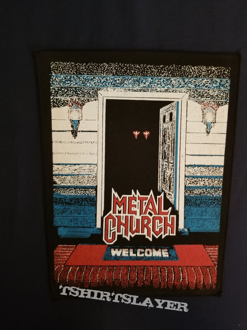 Metal church. The Dark back patch 