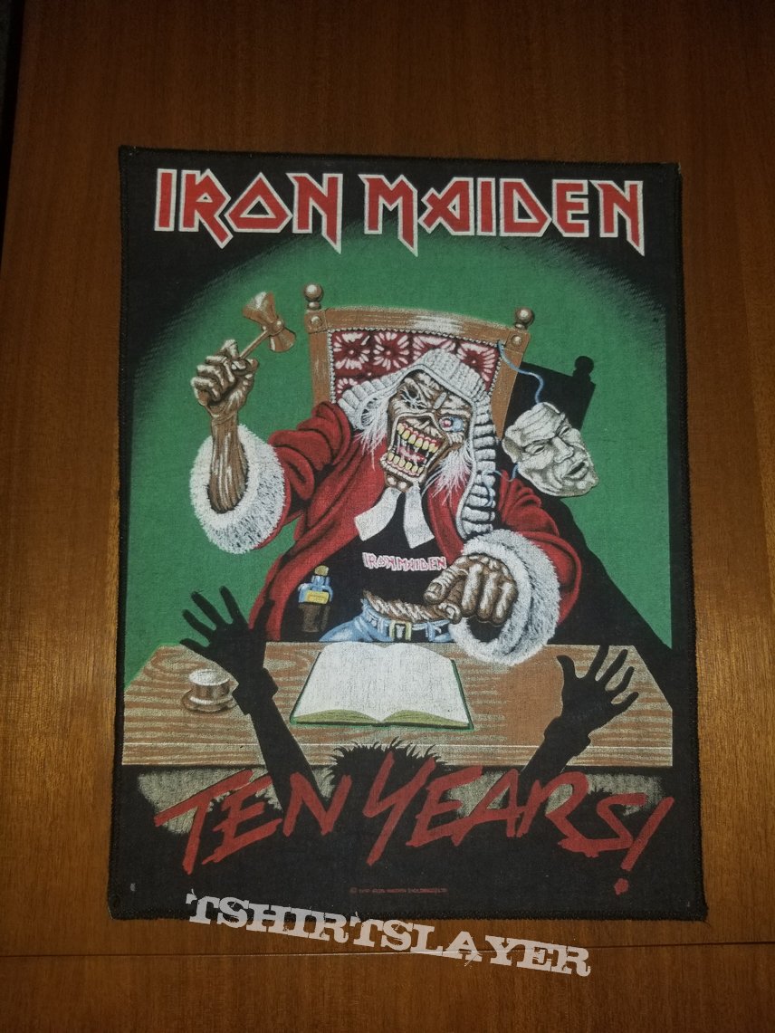 Iron Maiden  back patch 