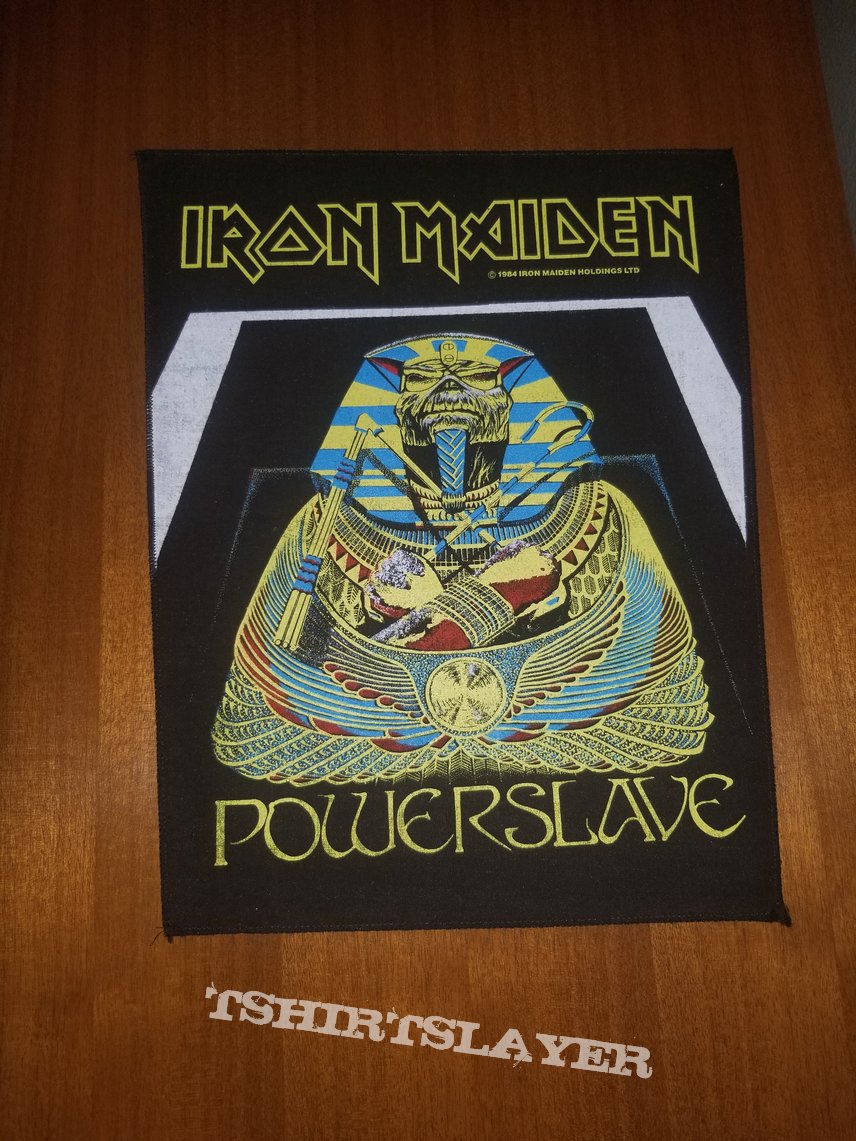 Iron Maiden Powerslave Backpatch