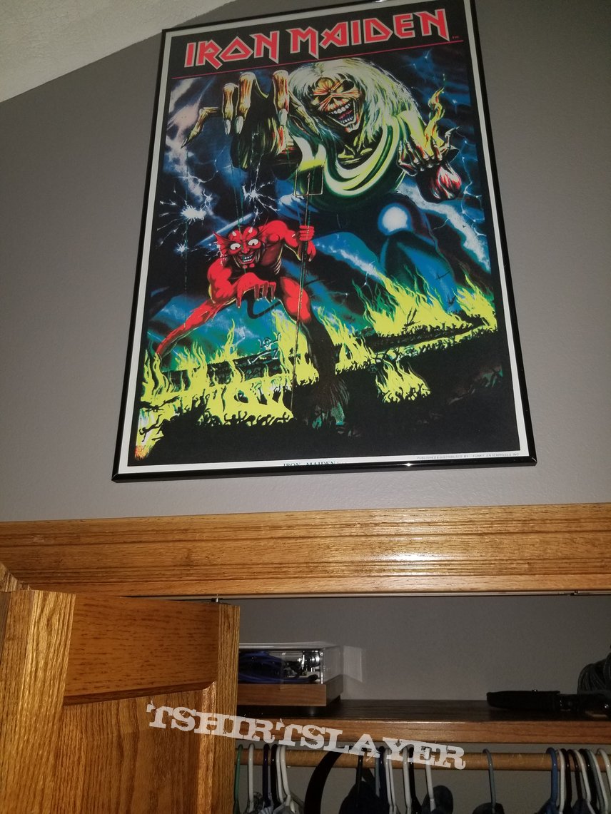 Iron Maiden Black Light Poster Collection 