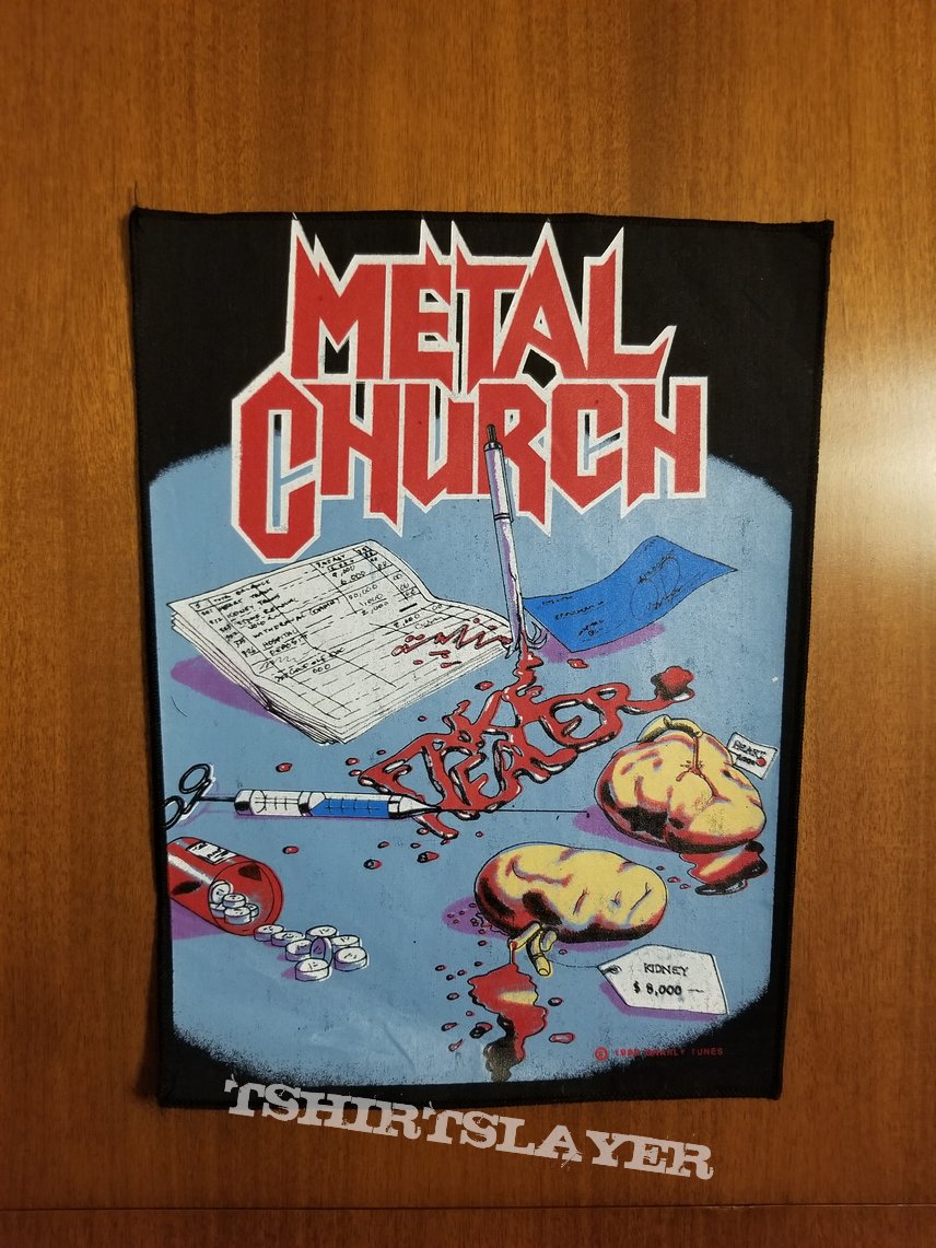 Metal Church Fake Healer Back Patch 