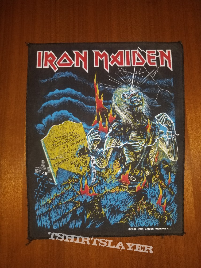 Iron maiden  Live After Death back patch 