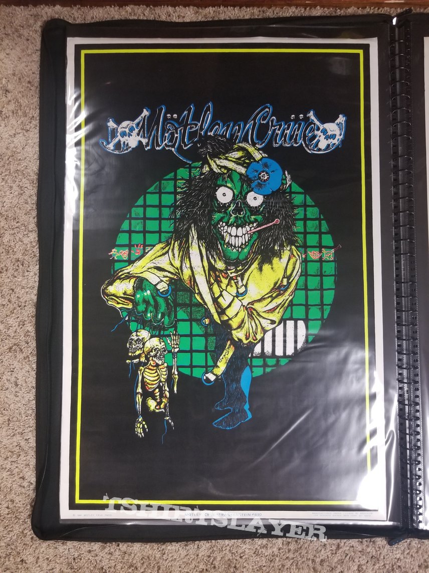 Iron Maiden Black Light Poster Collection 