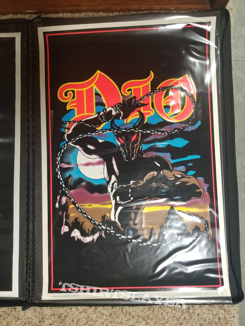 Iron Maiden Black Light Poster Collection 