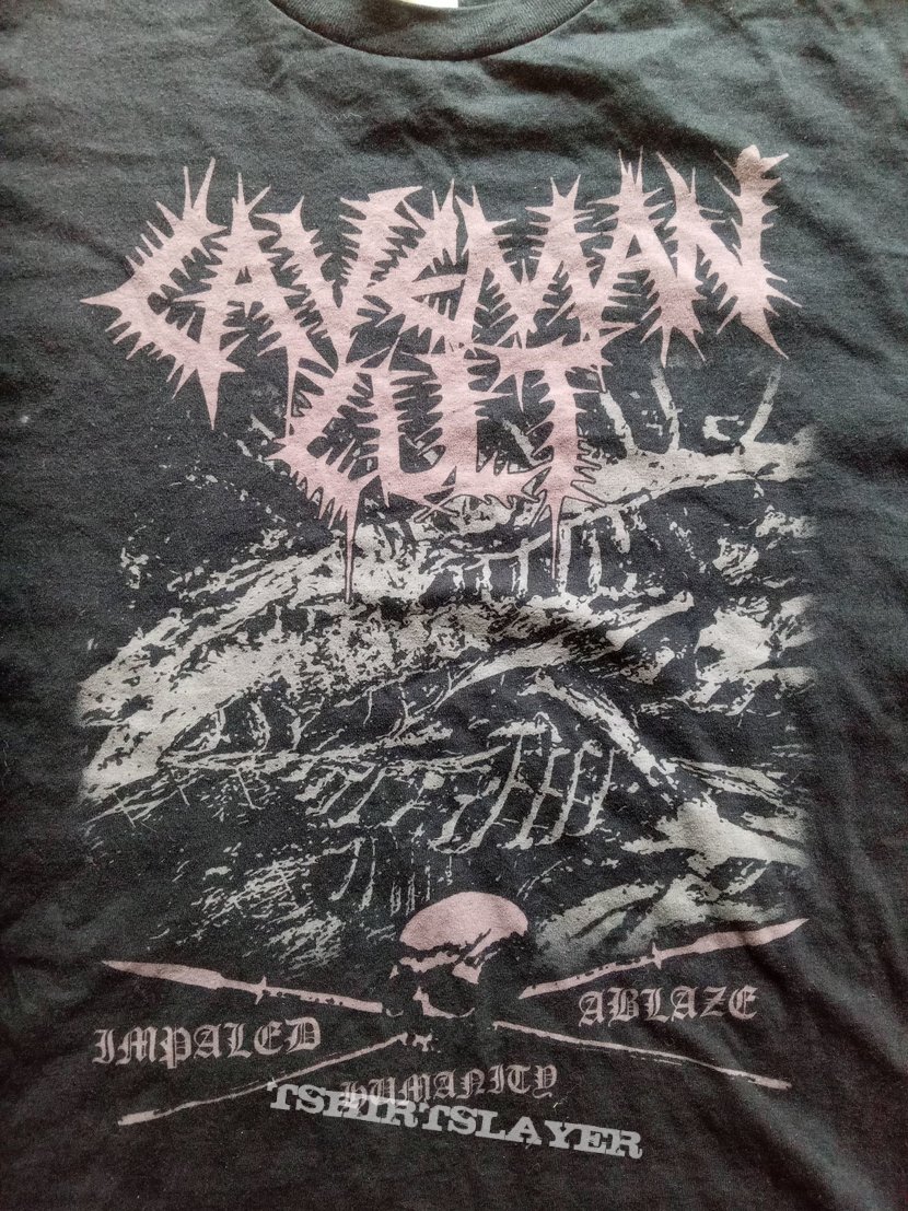 Caveman Cult - Impaled Humanity Ablaze T-Shirt