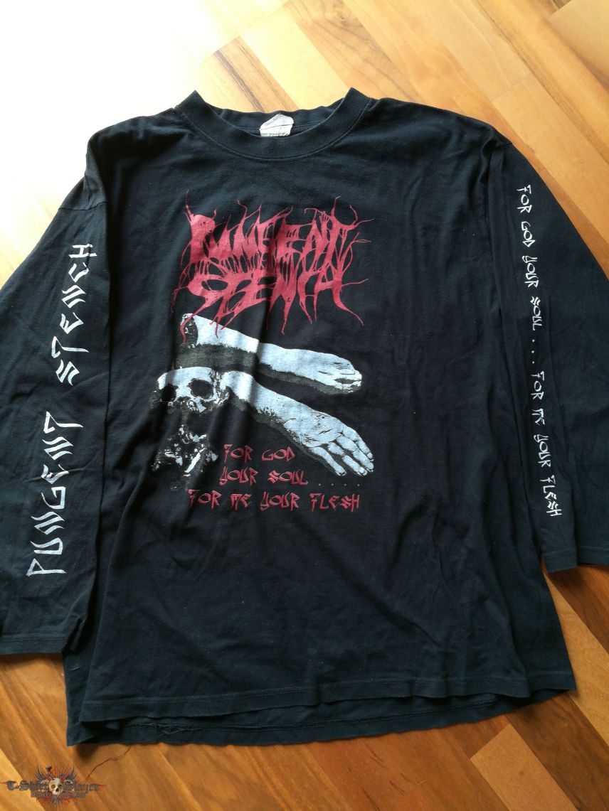 PUNGENT STENCH For God your Soul...For me your Flesh Longsleeve