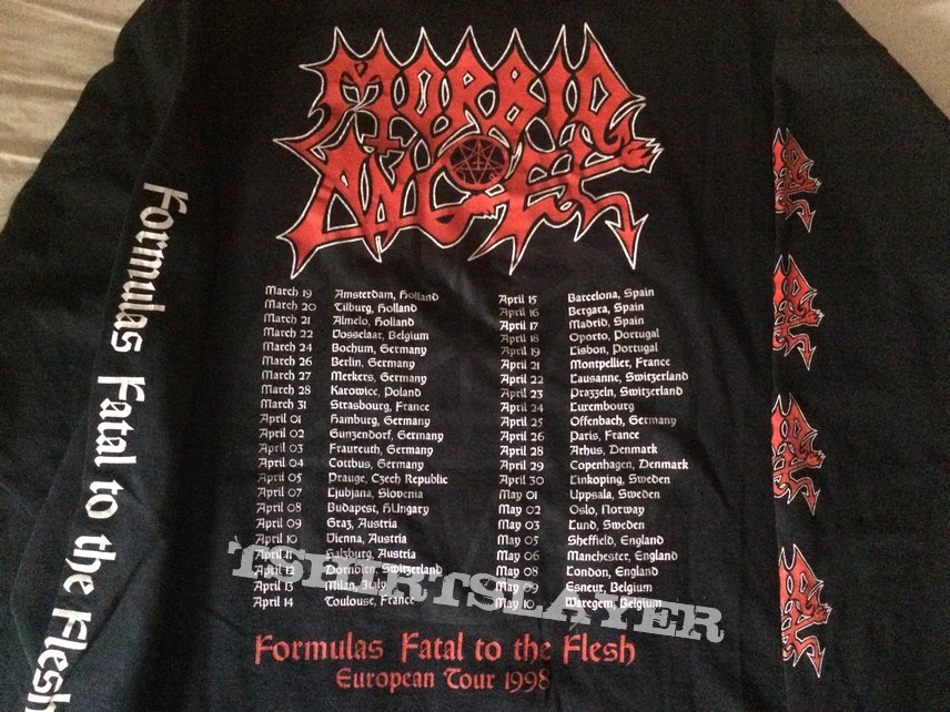 Morbid Angel - Formula’s Fatal To The Flesh EU Tour 1998 