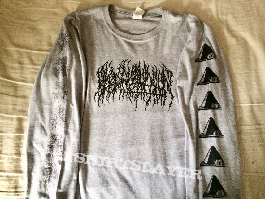 Blood Incantation - Bacteria Grey Logo Longsleeve Shirt