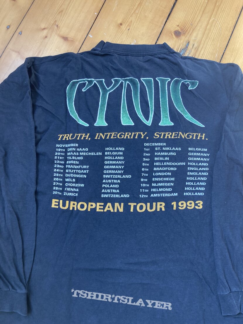 Cynic - Focus European Tour 1993 Longsleeve Shirt