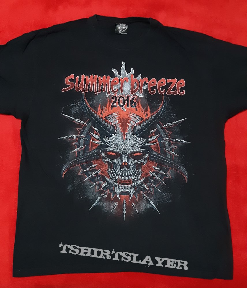 Slayer Summer Breeze 2016 - Skull TS