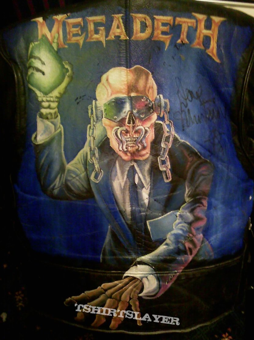 Megadeth - Rust In Peace (leather jacket)