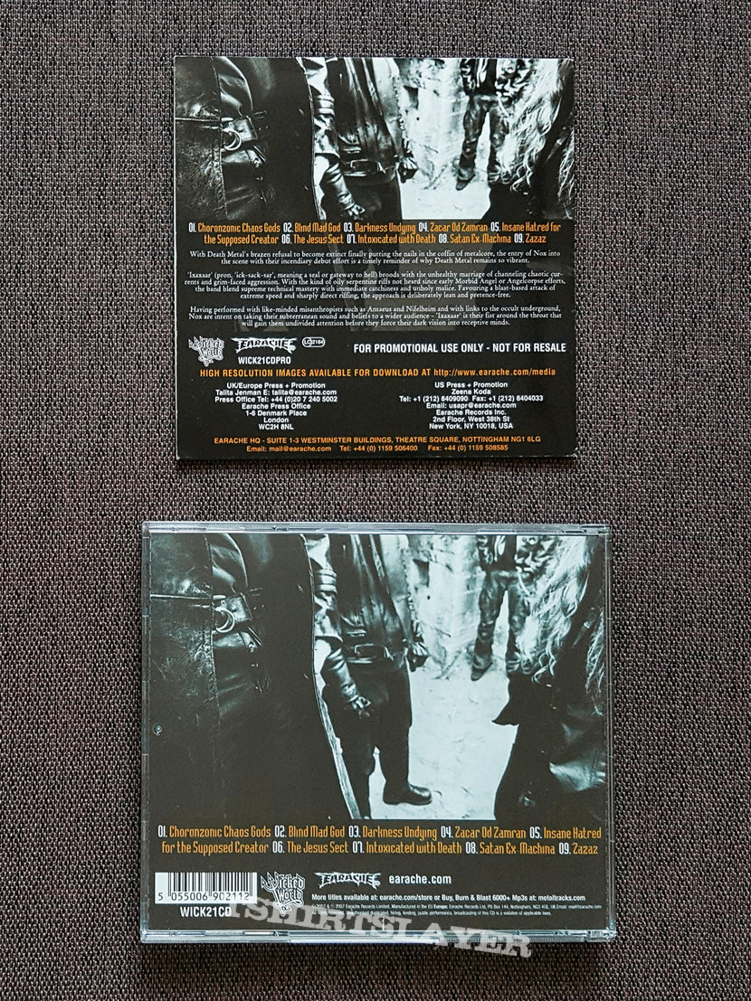 Nox - Ixaxaar CD