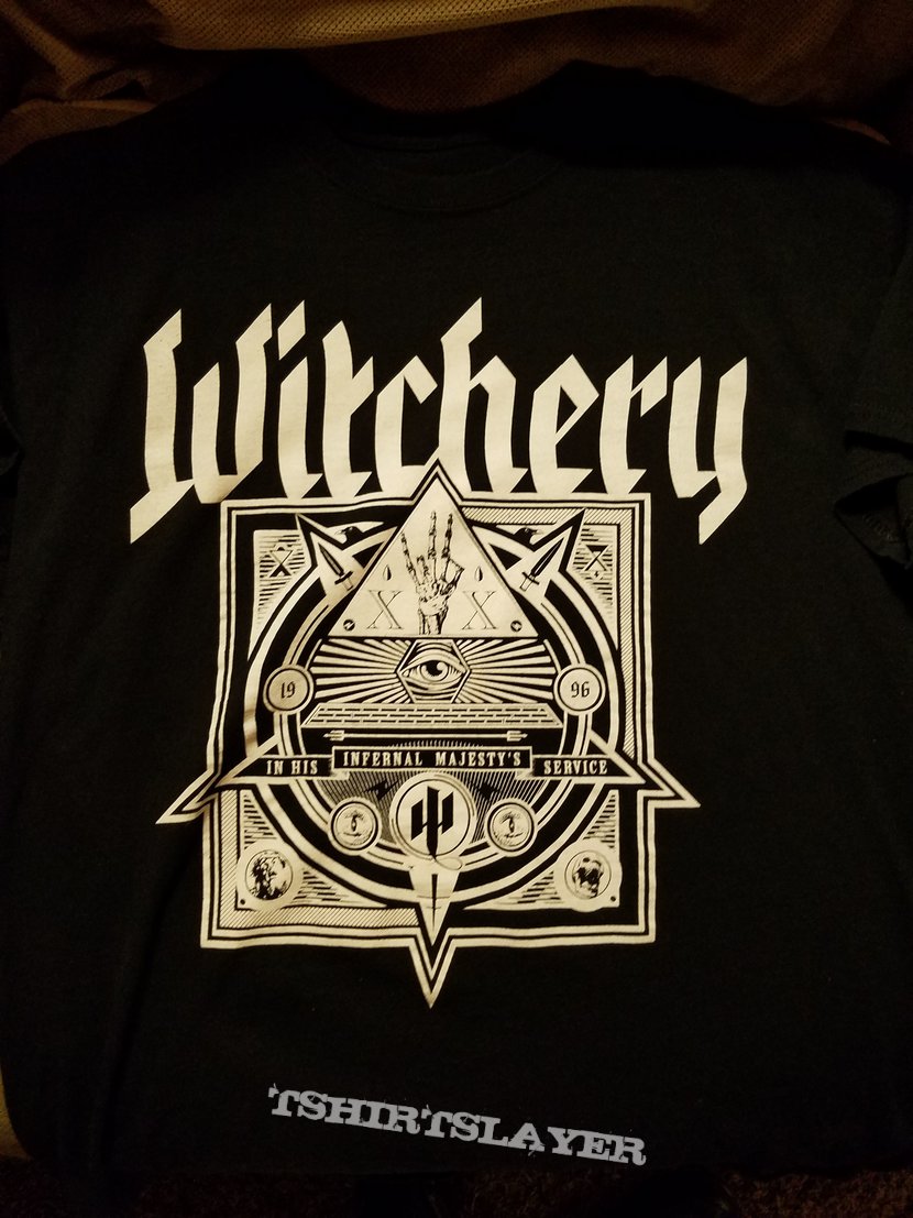 Witchery in his infernal majesty&#039;s service shirt