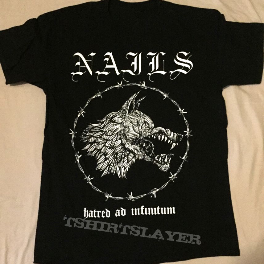 Nails Hatred Ad Infinitum shirt