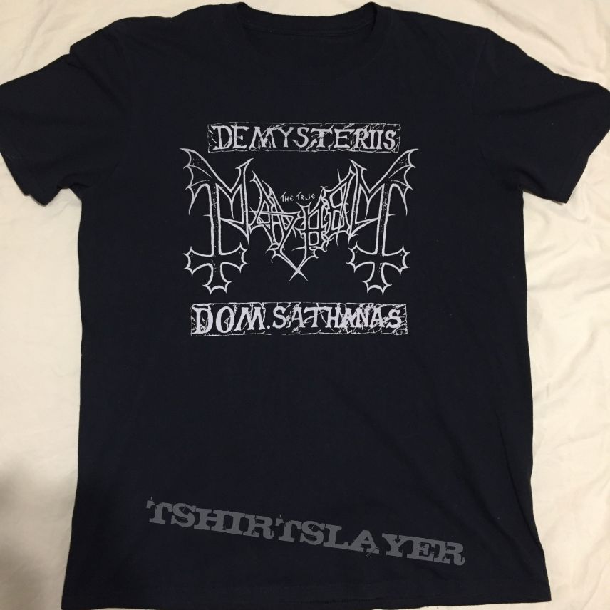 Mayhem De Mysteriis Dom Sathanas Alive Tshirt L