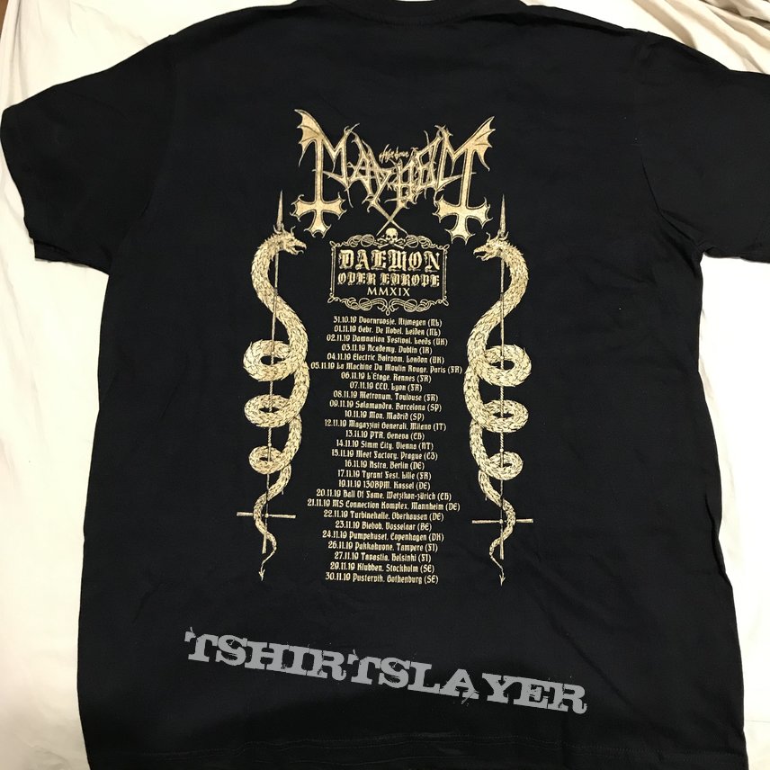 Mayhem Daemon Tour 
