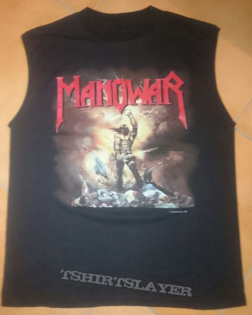 Manowar Kings Of Metal Tourshirt 1989