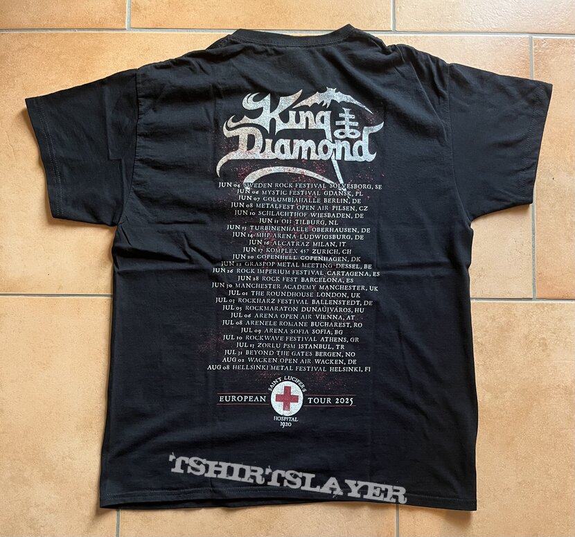 King Diamond European Tour Shirt 2025