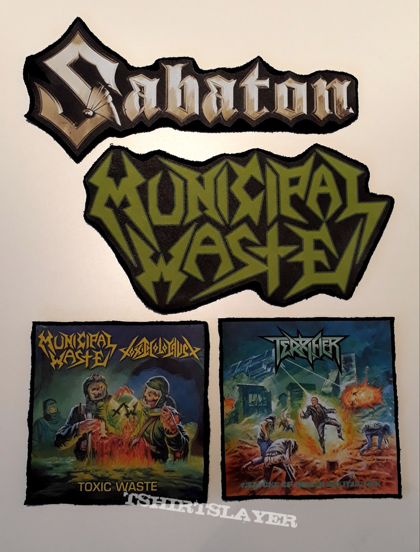 Municipal Waste D.I.Y Patches