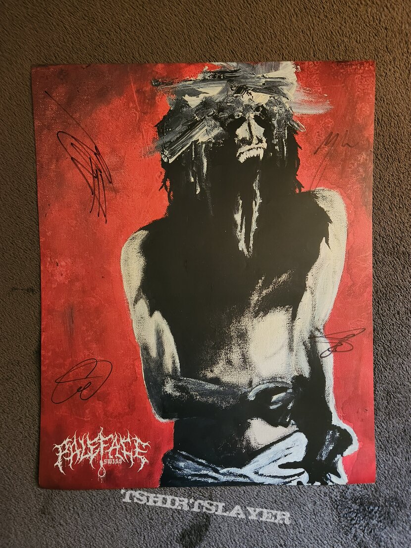 Paleface Best Before Death Signed Poster