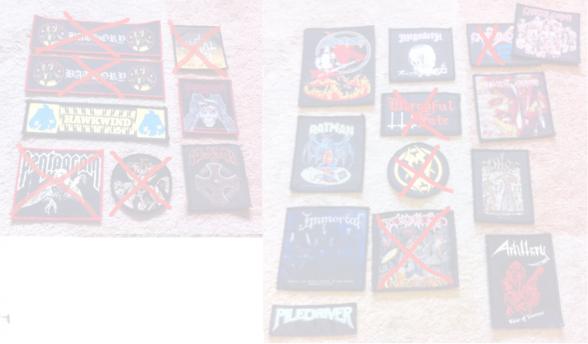 Bathory CHEAP PRICES!!! patches for sale