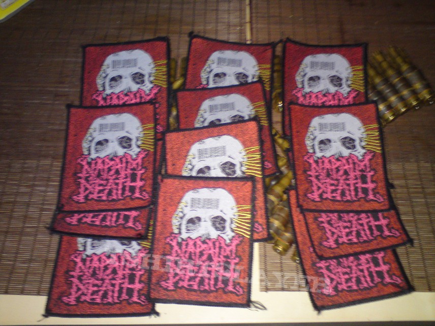 Napalm Death Patches !!!