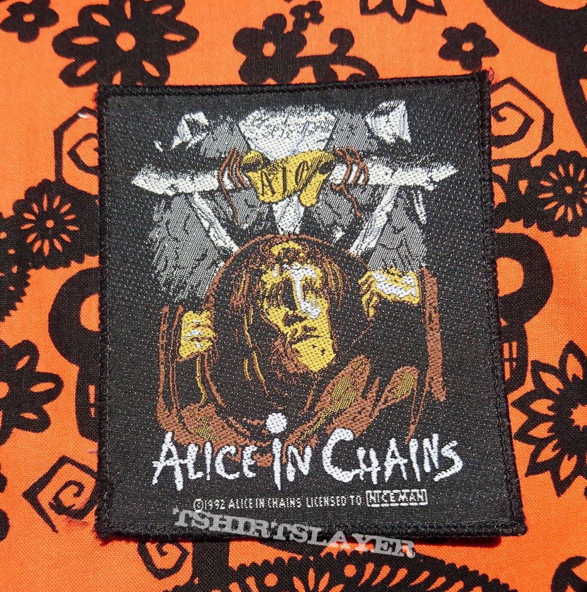 Alice In Chains, Alice In Chains Man In The Box Patch Patch  (SonOfSonOfSatan's) | TShirtSlayer