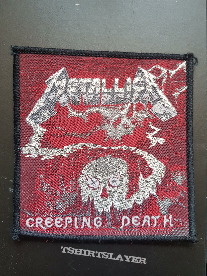 Metallica Men's Creeping Death Back Patch Black