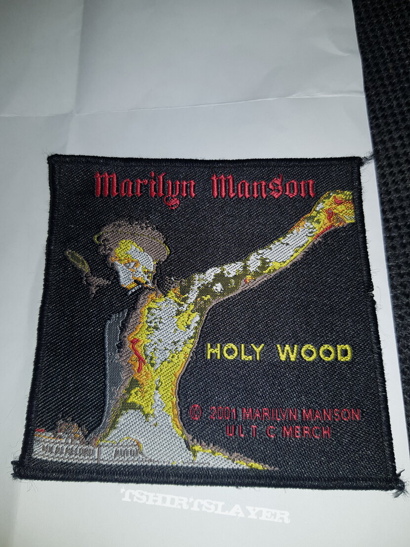 Marilyn Manson Holy wood patch