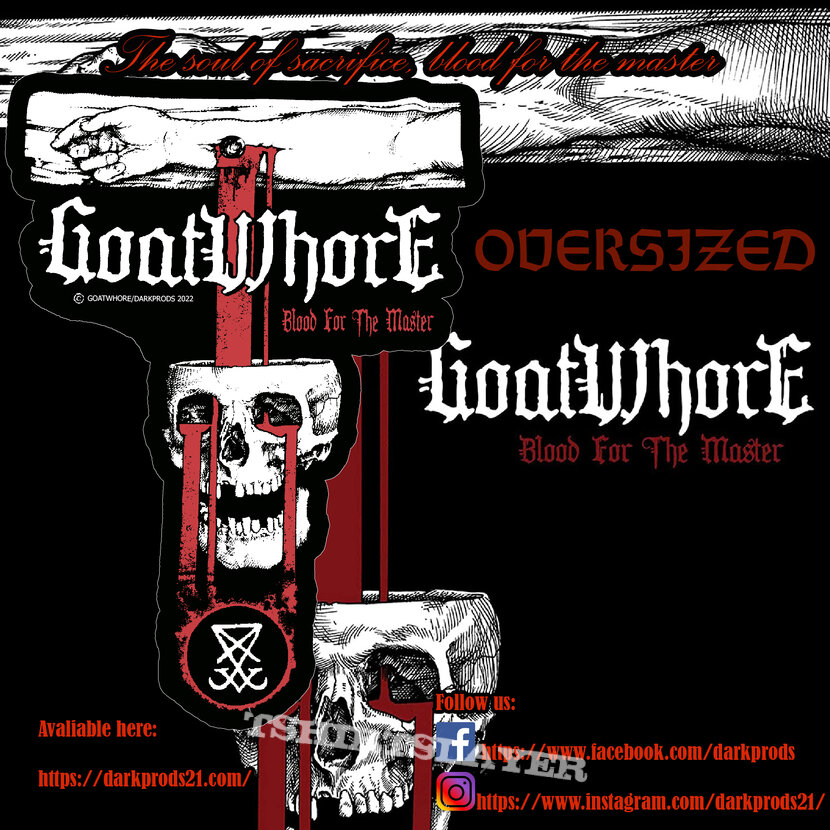 Goatwhore oversizer official patch