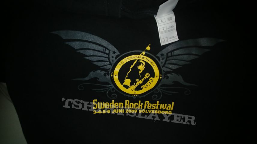 Heaven &amp; Hell Sweden Rock Festival T shirt Large