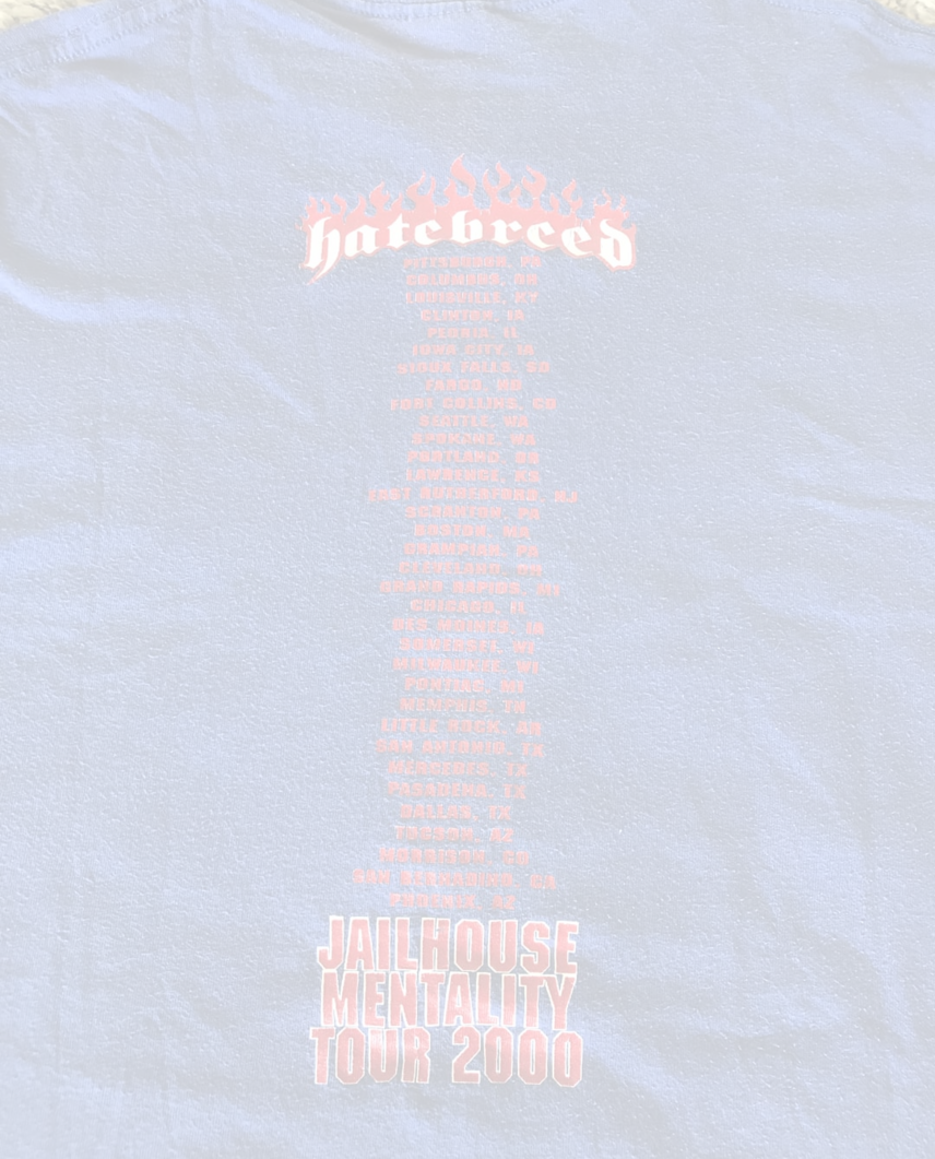 Hatebreed jailhouse mentality tour shirt