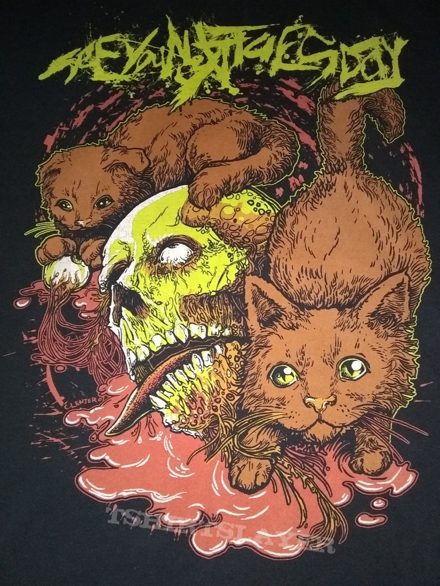 See you next Tuesday cat and skull