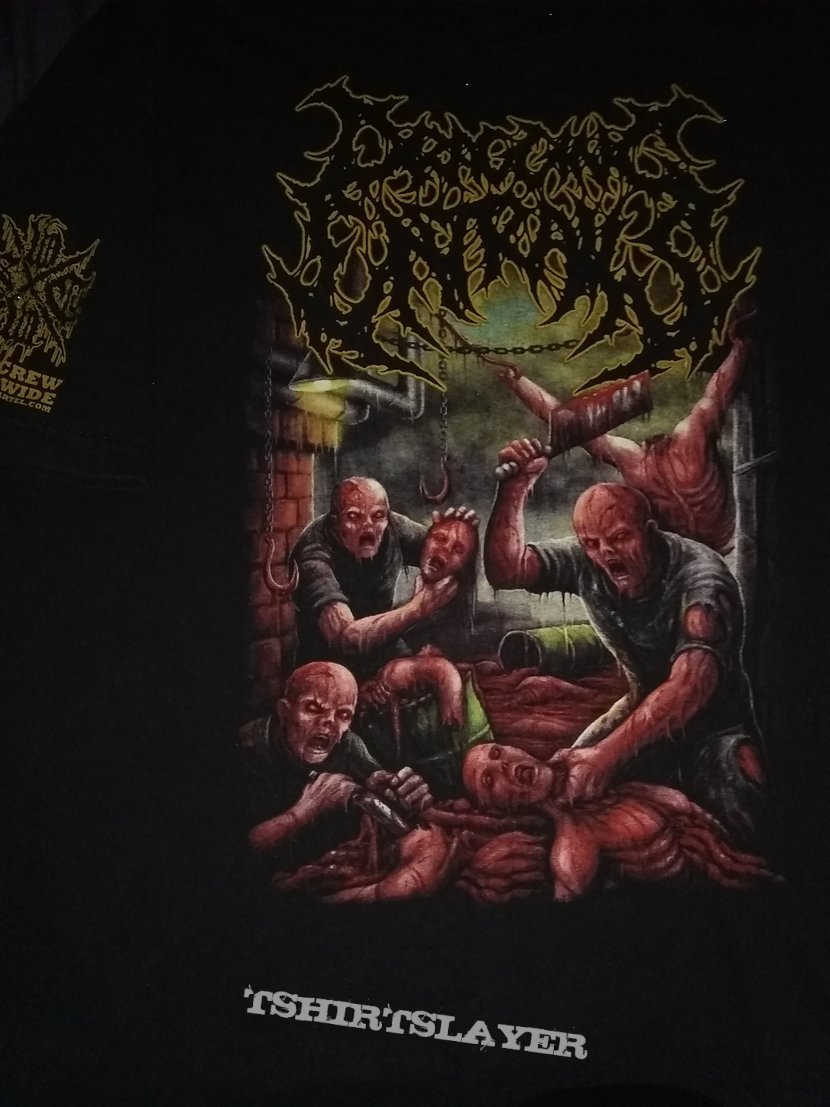 Dragging Entrails Slam Crew Worldwide Shirt