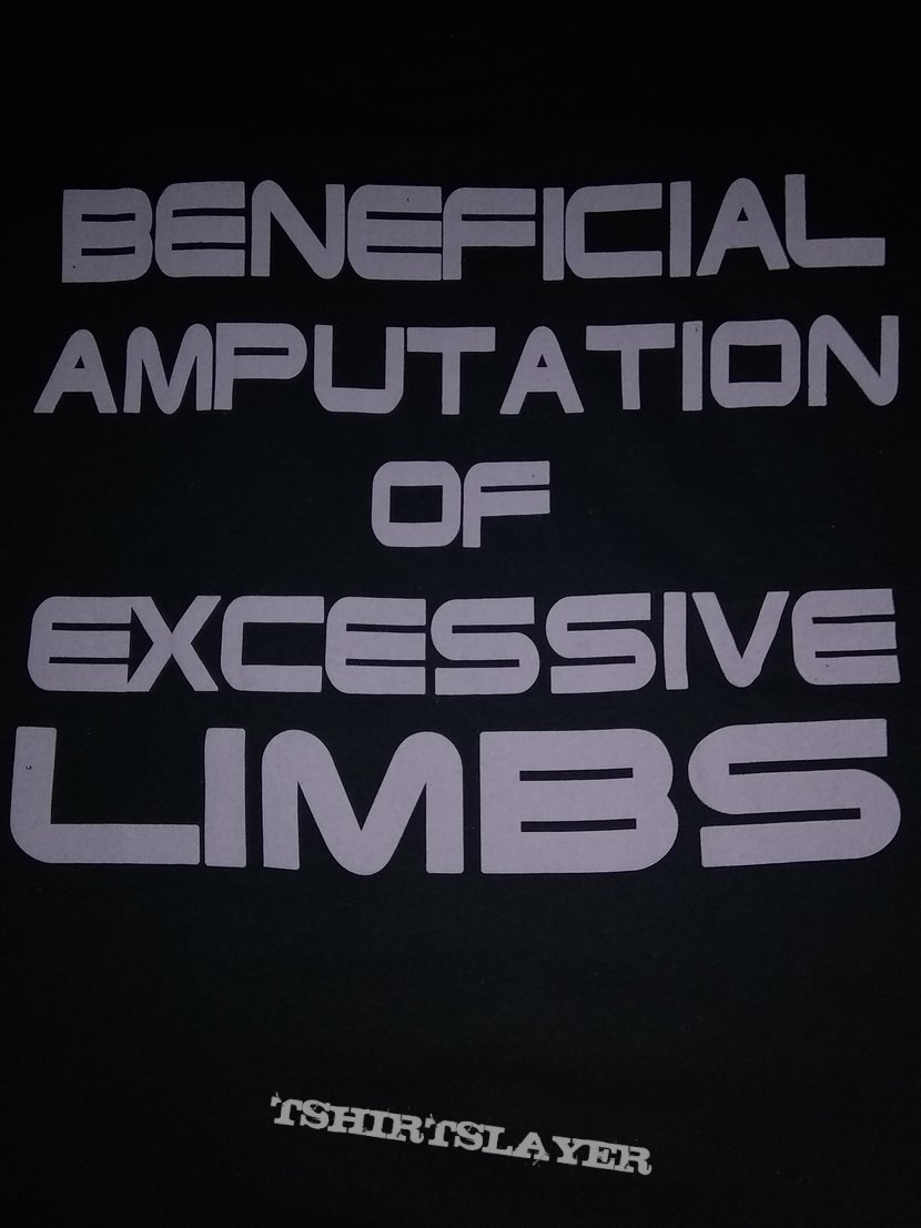 Traumatomy Beneficial Amputation of Excessive Limbs album cover shirt