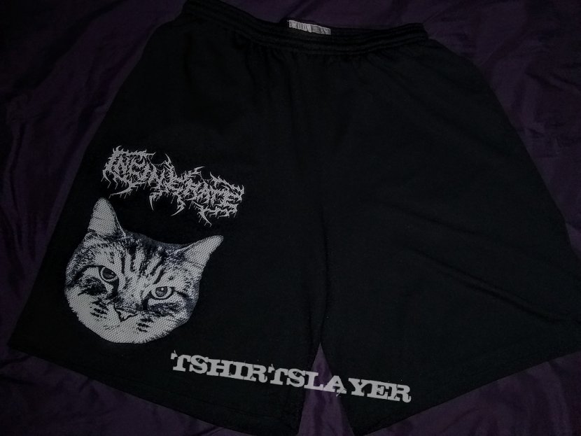 Incinerate Cat shorts