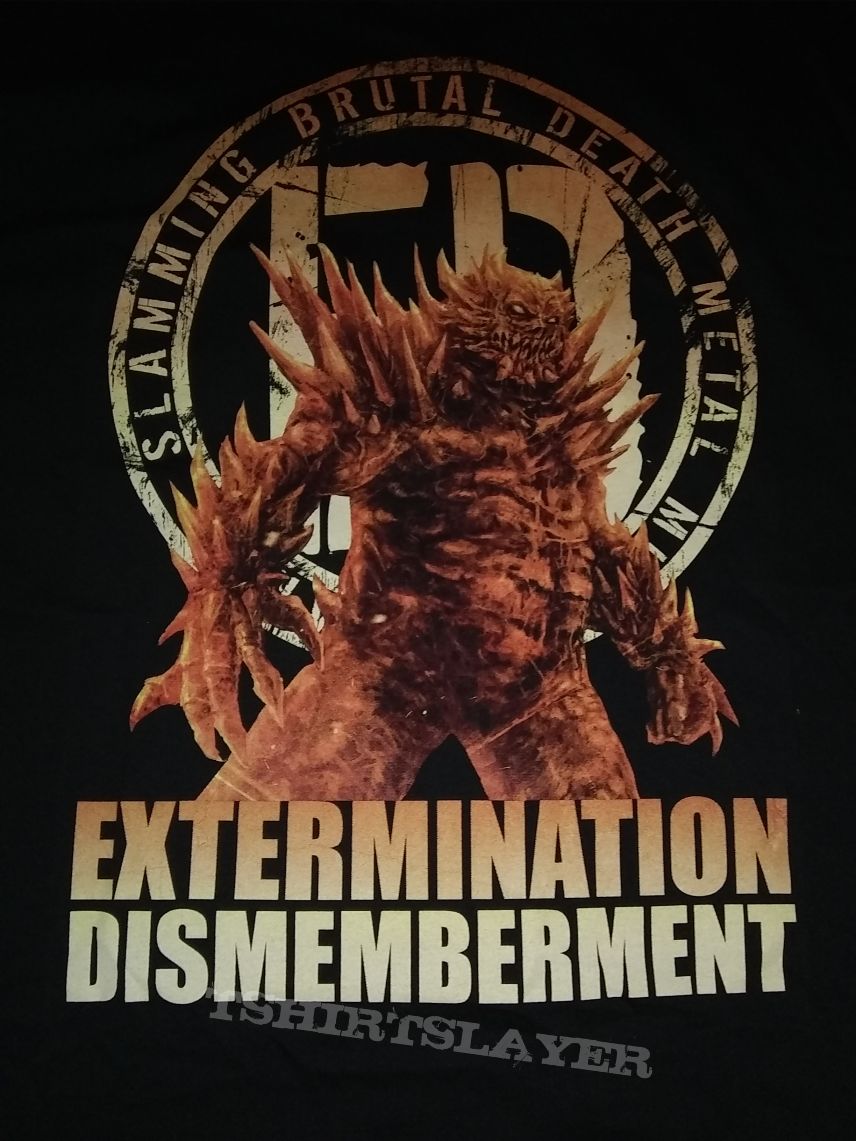 Extermination Dismemberment MONSTER t shirt