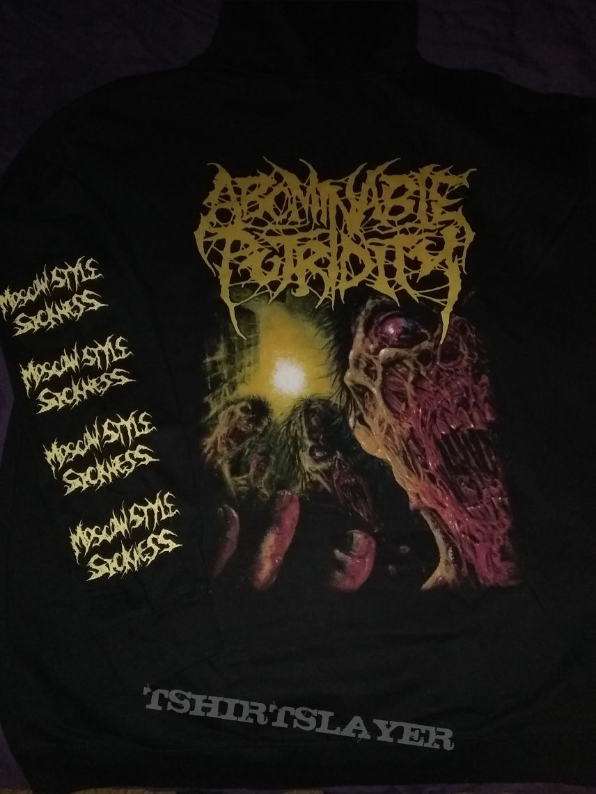 Abominable Putridity, Abominable Putridity hoodie Hooded Top / Sweater  (Guttural_Disgorge's) | TShirtSlayer