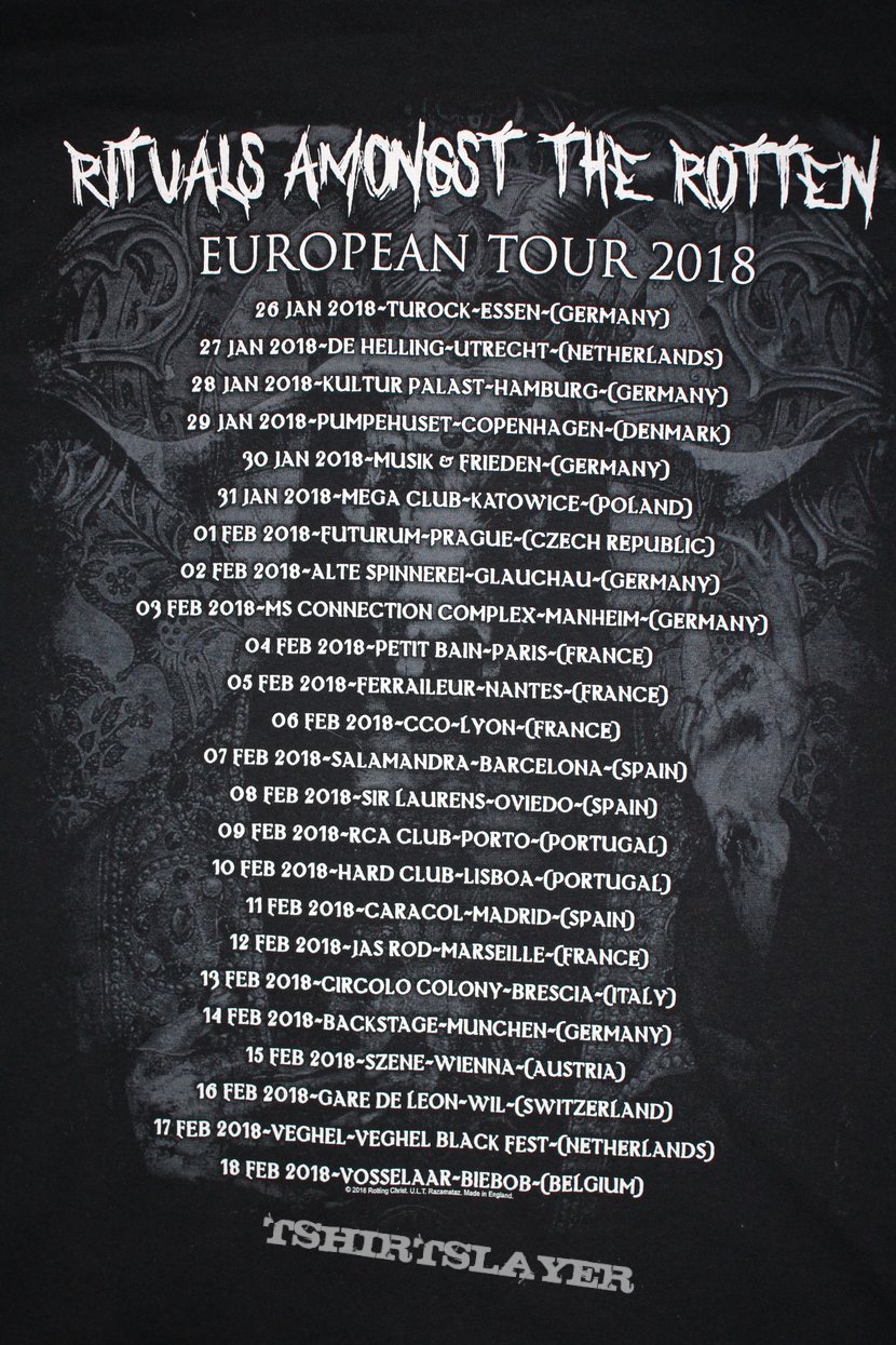 Rotting Christ Rituals Amongst The Rotten European Tour 2018