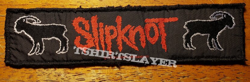 Slipknot 2001 superstrip patch 