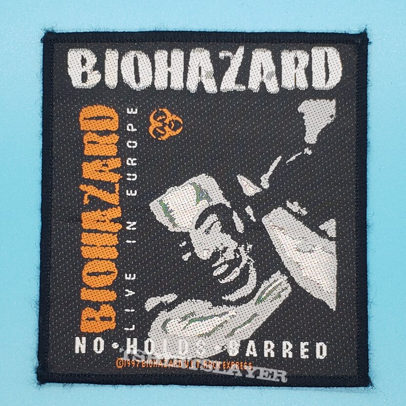 Biohazard &quot;No Holds Barred&quot; patch 