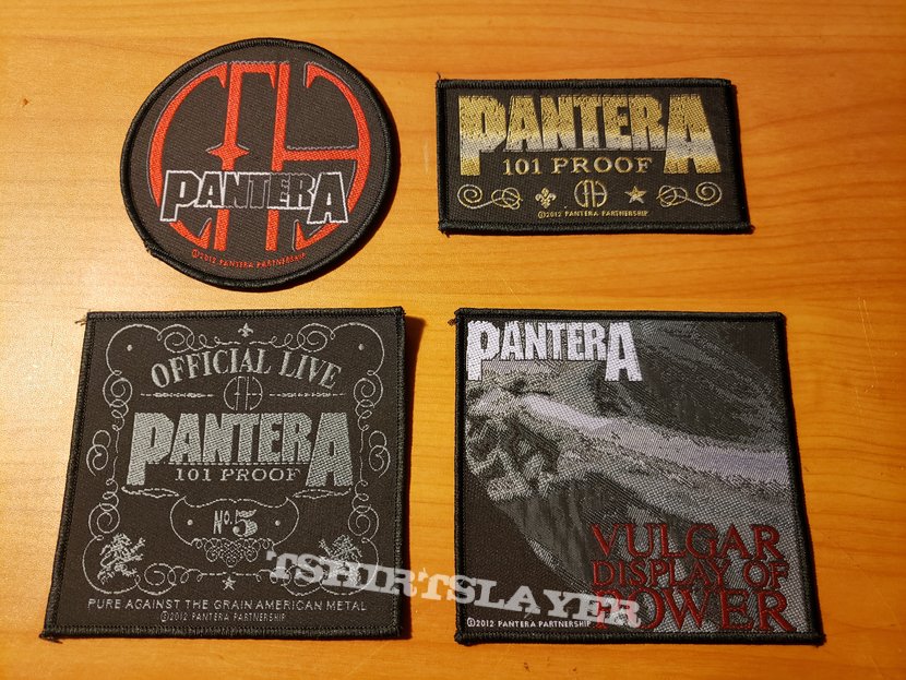 Pantera 2012 Patches 