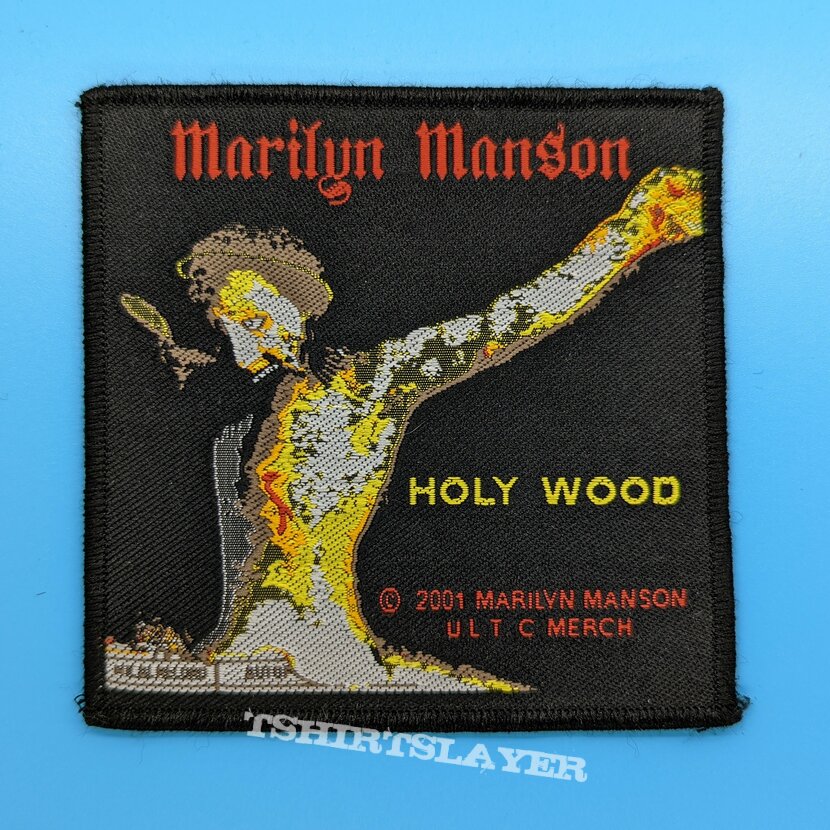 Marilyn Manson &quot;Holy Wood&quot; patch 