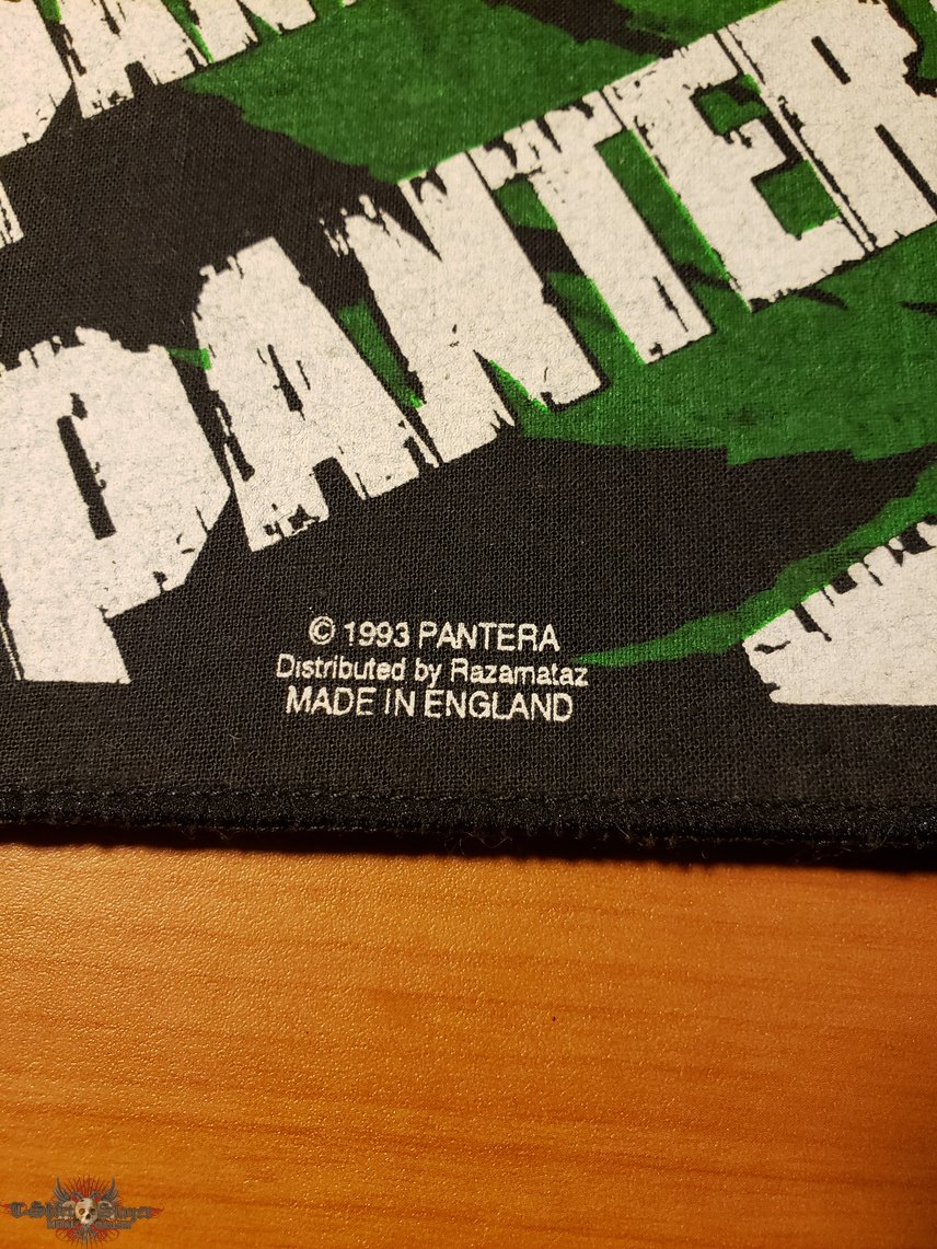 Pantera 1993 backpatch 