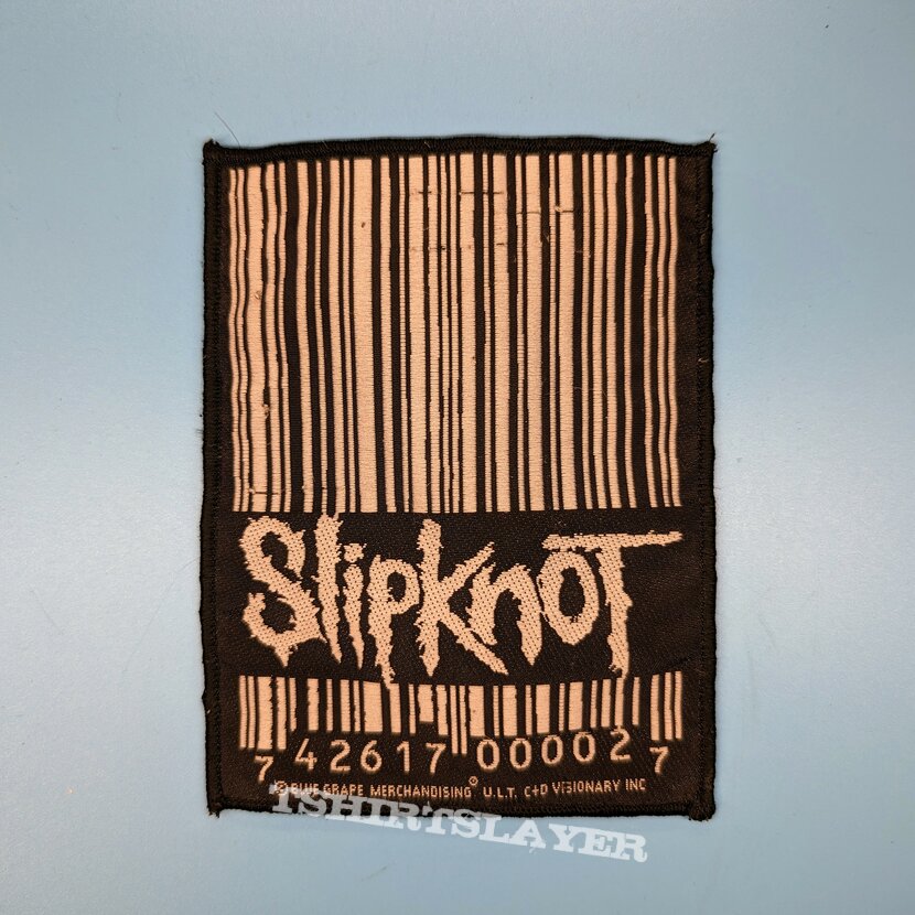 Slipknot barcode patch 