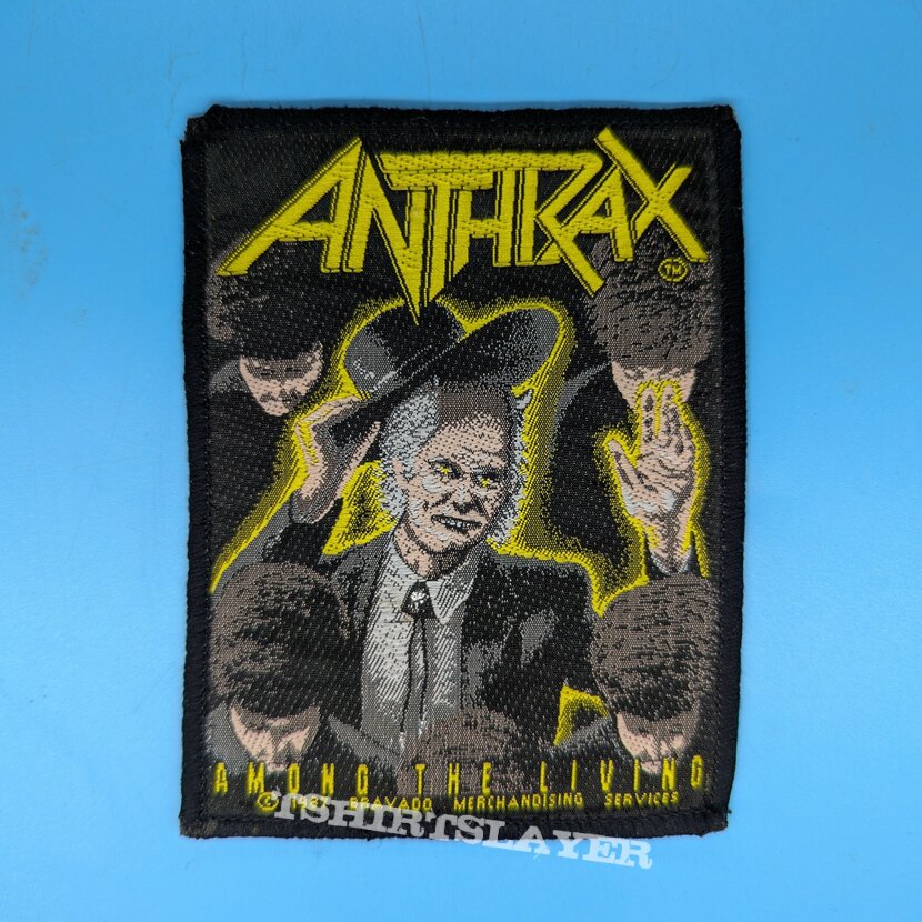 Anthrax &quot;Among The Living&quot; patch