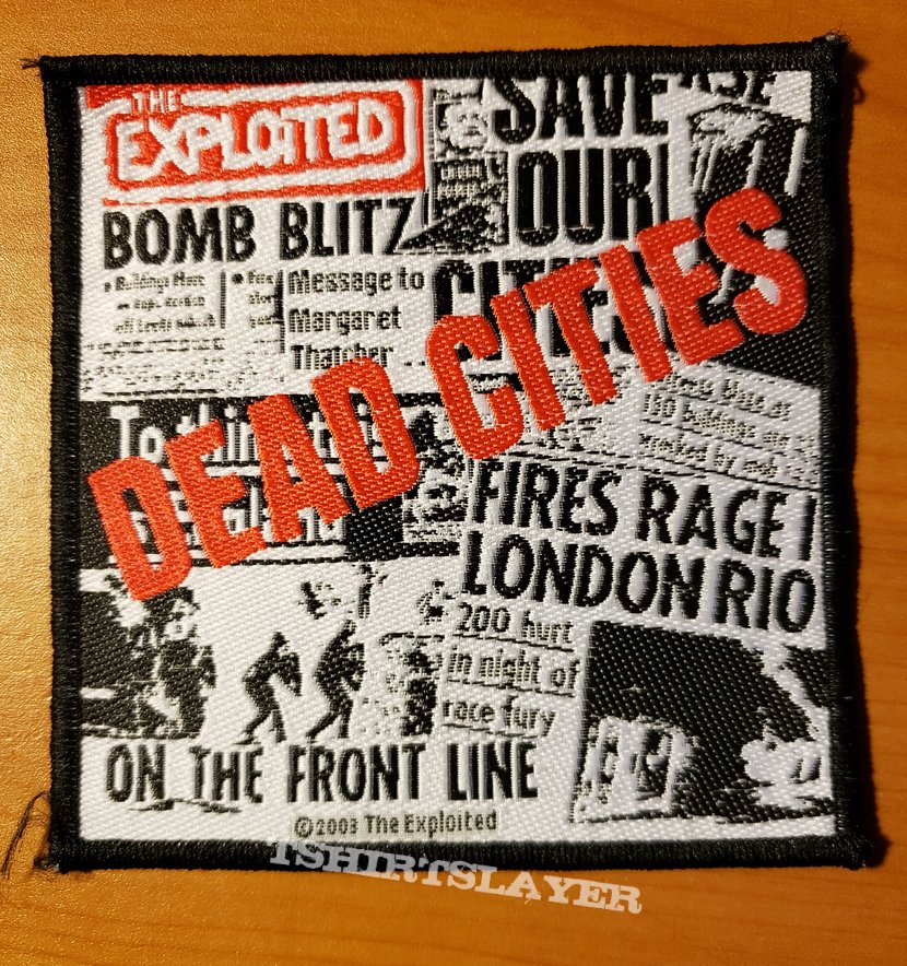 The Exploited &quot;Dead Cities&quot; patch 