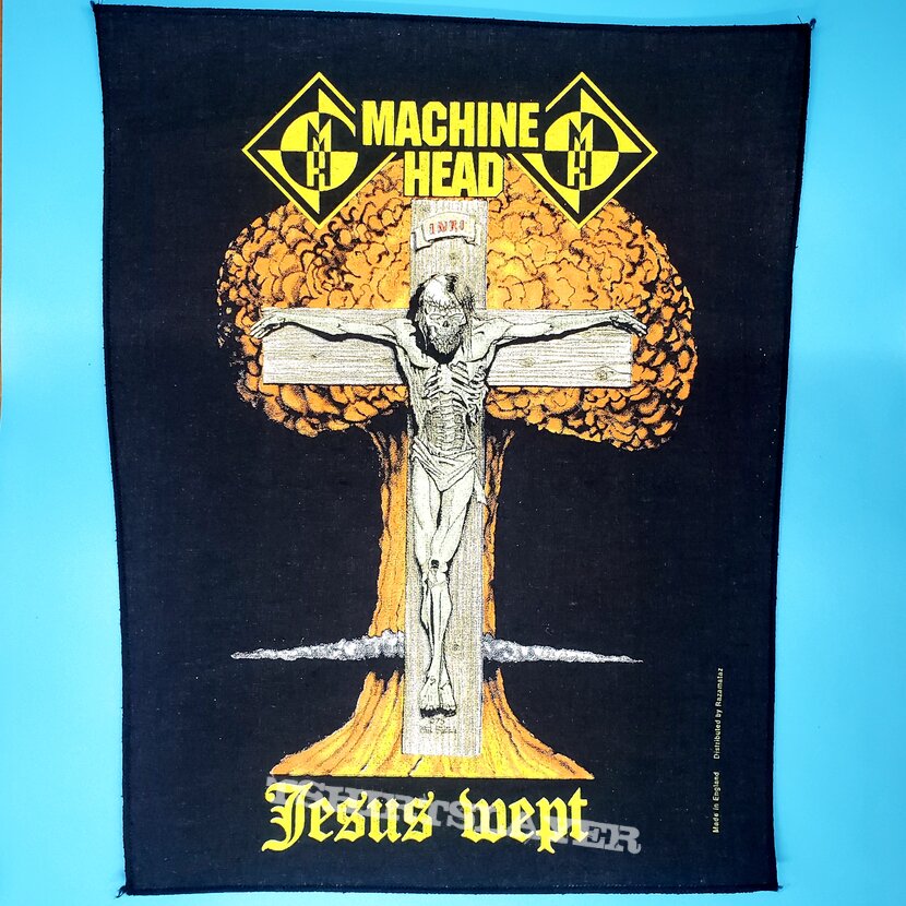 Machine Head &quot;Jesus Wept&quot; Backpatch 