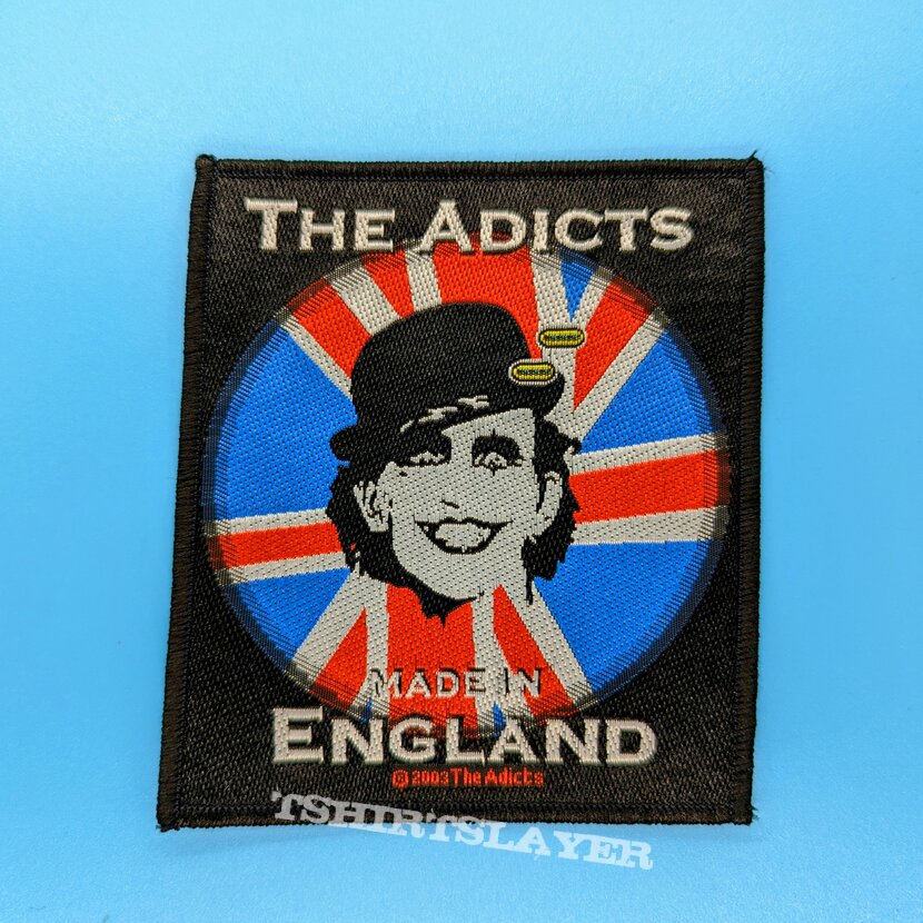 The Adicts &quot;Made In England&quot; patch